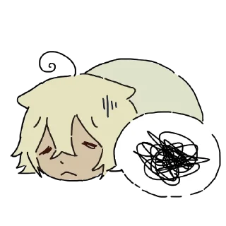 Sticker котячик - 3