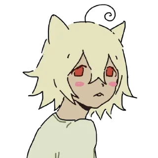 Sticker котячик - 1