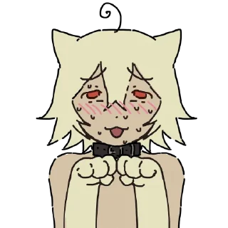 Sticker котячик - 9