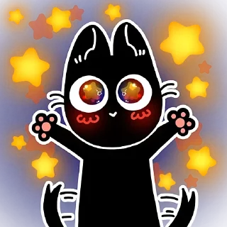 Sticker котик Івасик - 3