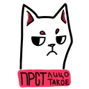 Стикер котёбаныйрот - 3