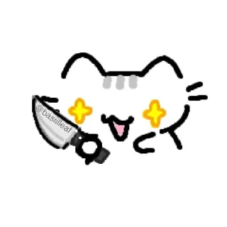 Стикер котёнки - 11