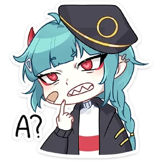 Стикер Коу от @TgSticker - 10