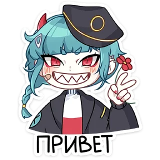 Стикер Коу от @TgSticker - 2