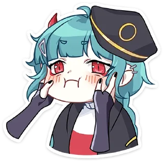 Стикер Коу от @TgSticker - 3