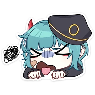 Стикер Коу от @TgSticker - 7