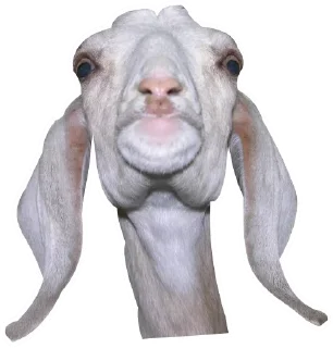 Sticker Коза козой - 2