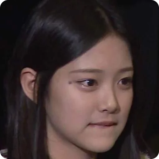 person human face lip