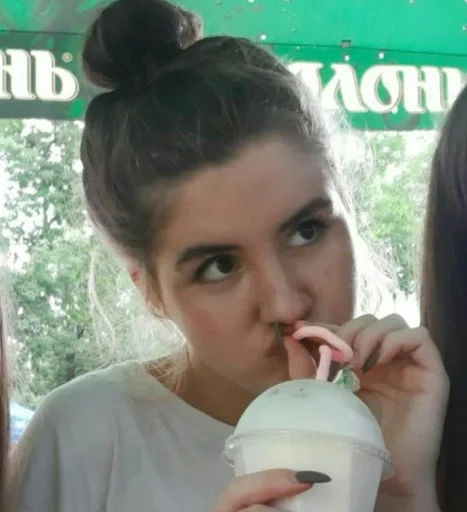 person human face clothing