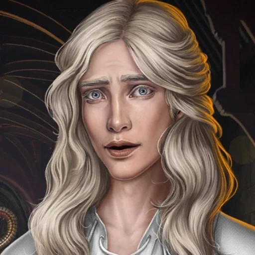 human face cartoon woman