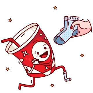 Sticker Red-and-white @stickersb2b - 8