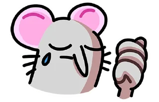Sticker Крысюк без текста @stickers_vk - 4