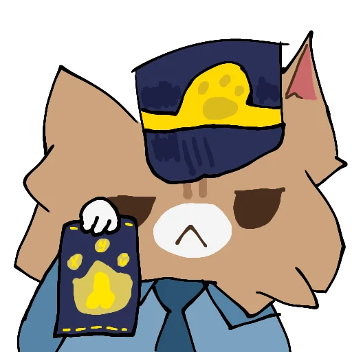 Стикер Кривые коты от @anderkf, @ashotandanderkf - 9