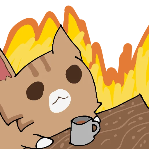 Стикер Кривые коты от @anderkf, @ashotandanderkf - 8