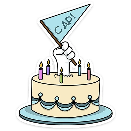 Кроль в офисе  @stickers_vk - 