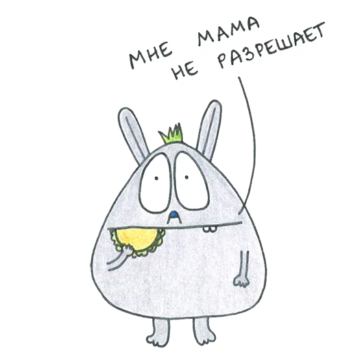 rabbit cartoon drawing