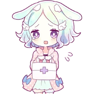 Стикер ♡кроля by @milkstickers - 1