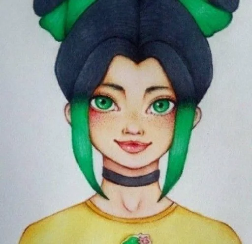 мультфильм человеческое лицо рисование