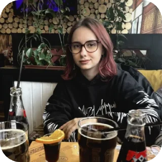 drink person human face