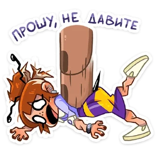 Sticker Пчёлка Ксюша :: @stickroom - 1