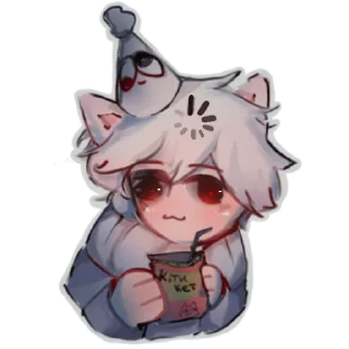 Стикер няняяьяьъя - 1