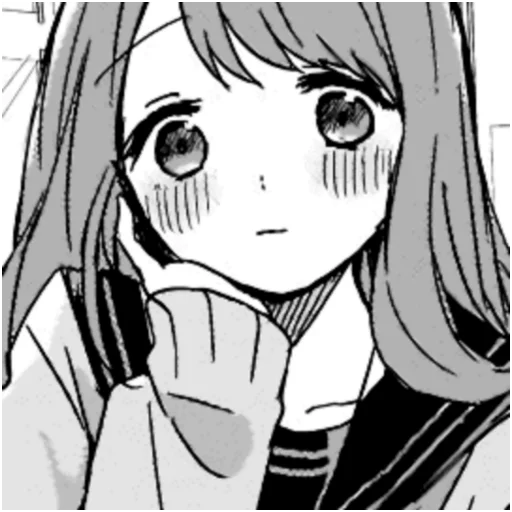 эскиз иллюстрация аниме