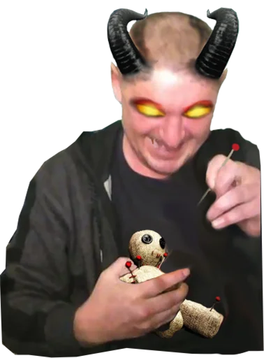 person headphones toy