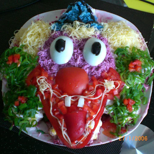 birthday cake vegetable indoor