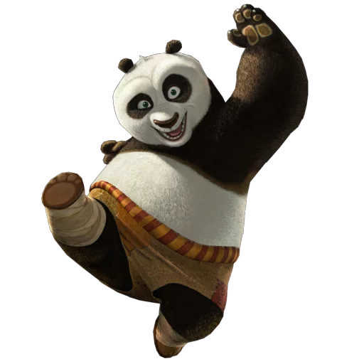 Sticker Kung Fu Panda - 6