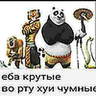 Стикер kung-fu - 10