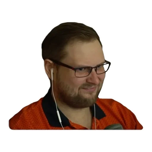 human face glasses man