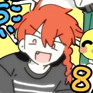 Sticker куркума любит гомиков - 3