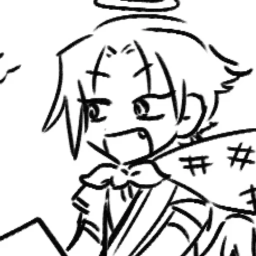 эскиз рисование линейное искусство