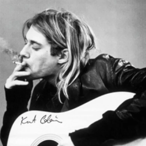 Sticker Kurt Cobain by @kaedeaw - 1