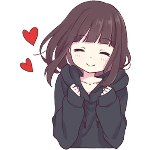 Sticker kurumi_by_stickers_here_bot - 1