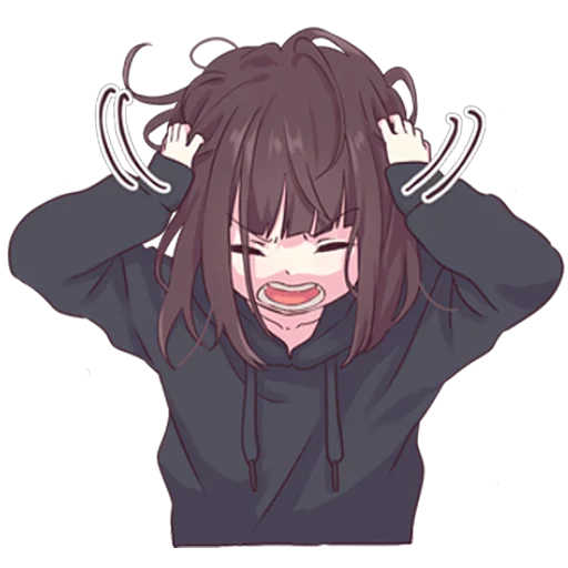 Стикер kurumi_by_stickers_here_bot - 1