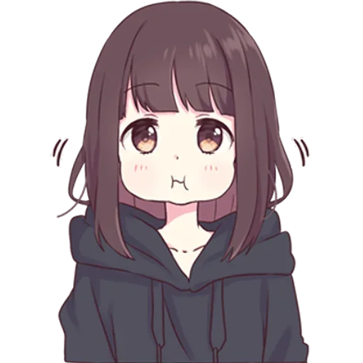 Sticker kurumi_by_stickers_here_bot - 1