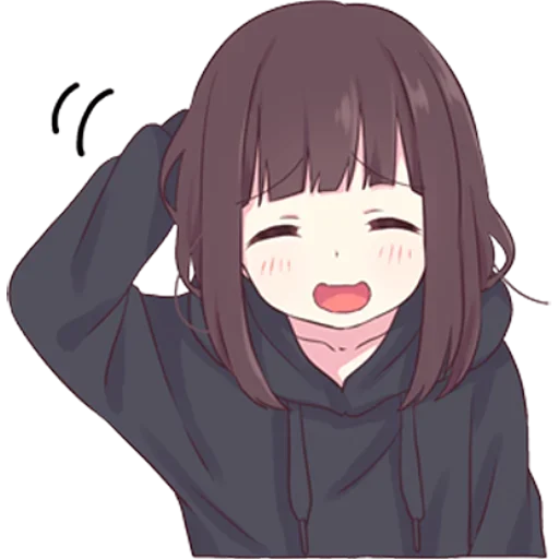 Sticker kurumi_by_stickers_here_bot - 1