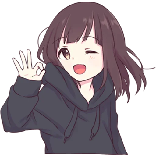 Sticker kurumi_by_stickers_here_bot - 1