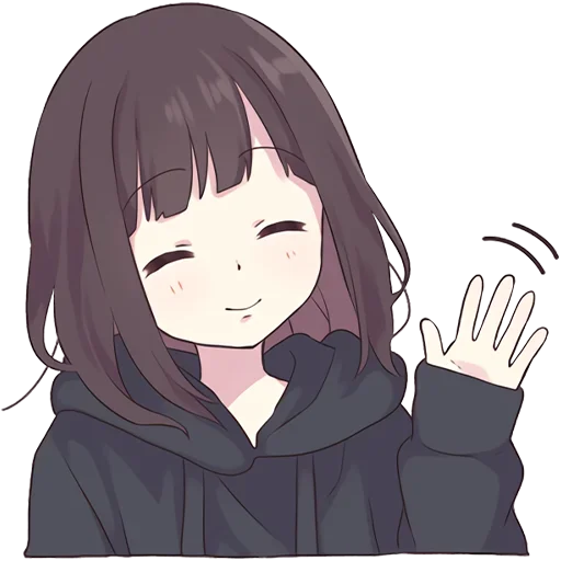 Стикер Куруми-чан 2 @nyasticks - 7