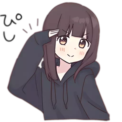 Стикер kurumi-chan「 @wexsavi 」 - 11