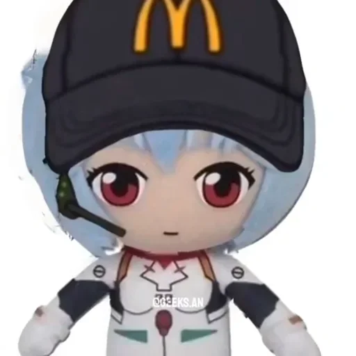 Sticker rei plush (kuska edition) - 3