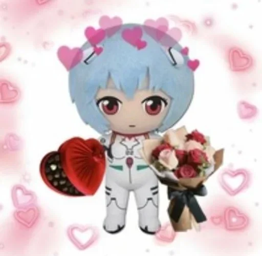 Sticker rei plush (kuska edition) - 1