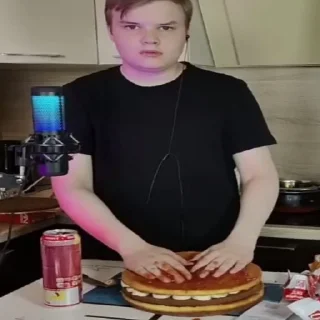 Стикер каша @stickermily - 9