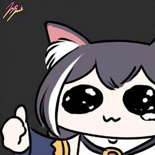 Sticker kyaru cat - 8
