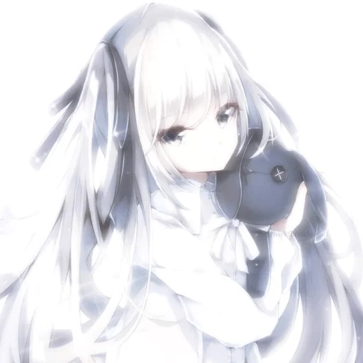 anime cartoon hime cut