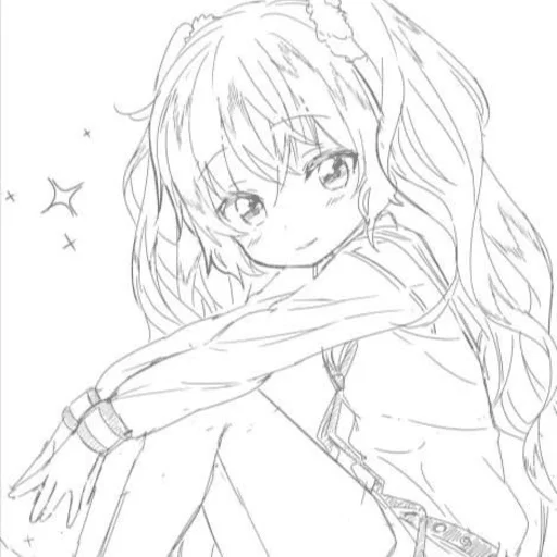 sketch line art illustration