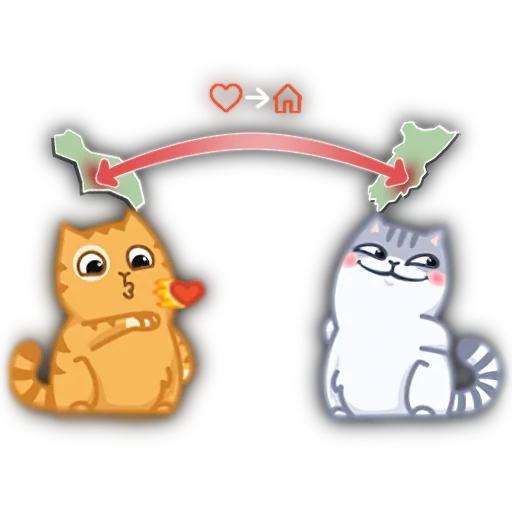 Sticker Коты из ВК by @losk_stickers - 8