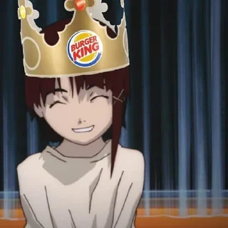 Sticker 📺 ༉‧ Let's all love Lain @an1meshn4yawik1pedia - 10