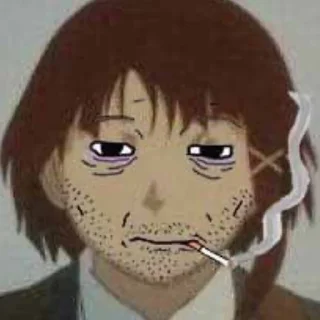 Sticker 📺 ༉‧ Let's all love Lain @an1meshn4yawik1pedia - 8